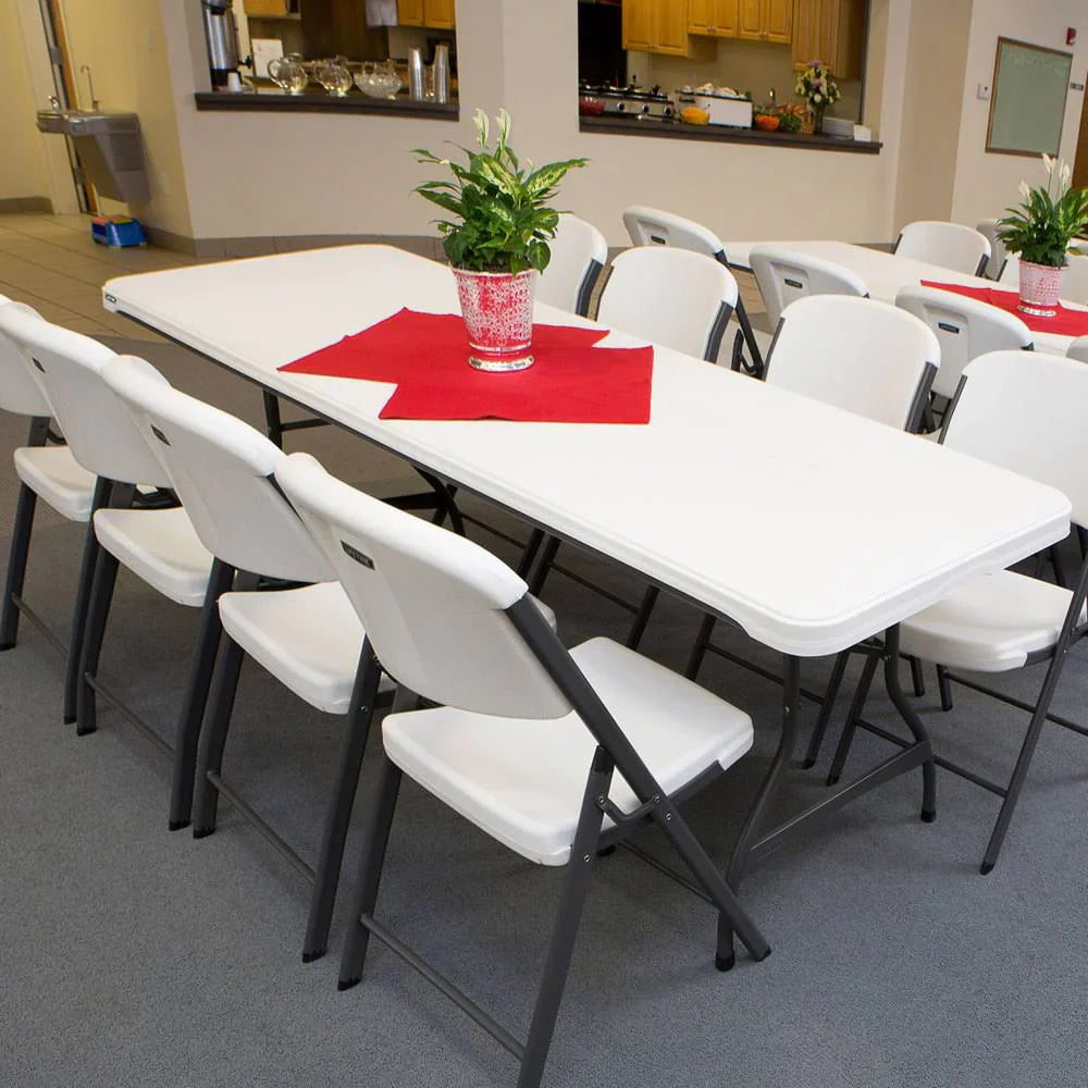 Lifetime Commercial Stacking 8 ft Folding Table