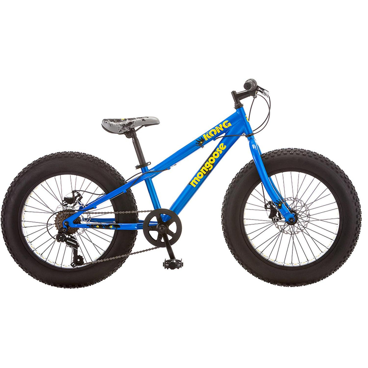 Mongoose Kong Mountain Bike. Boys. 20 inch Wheel. Blue