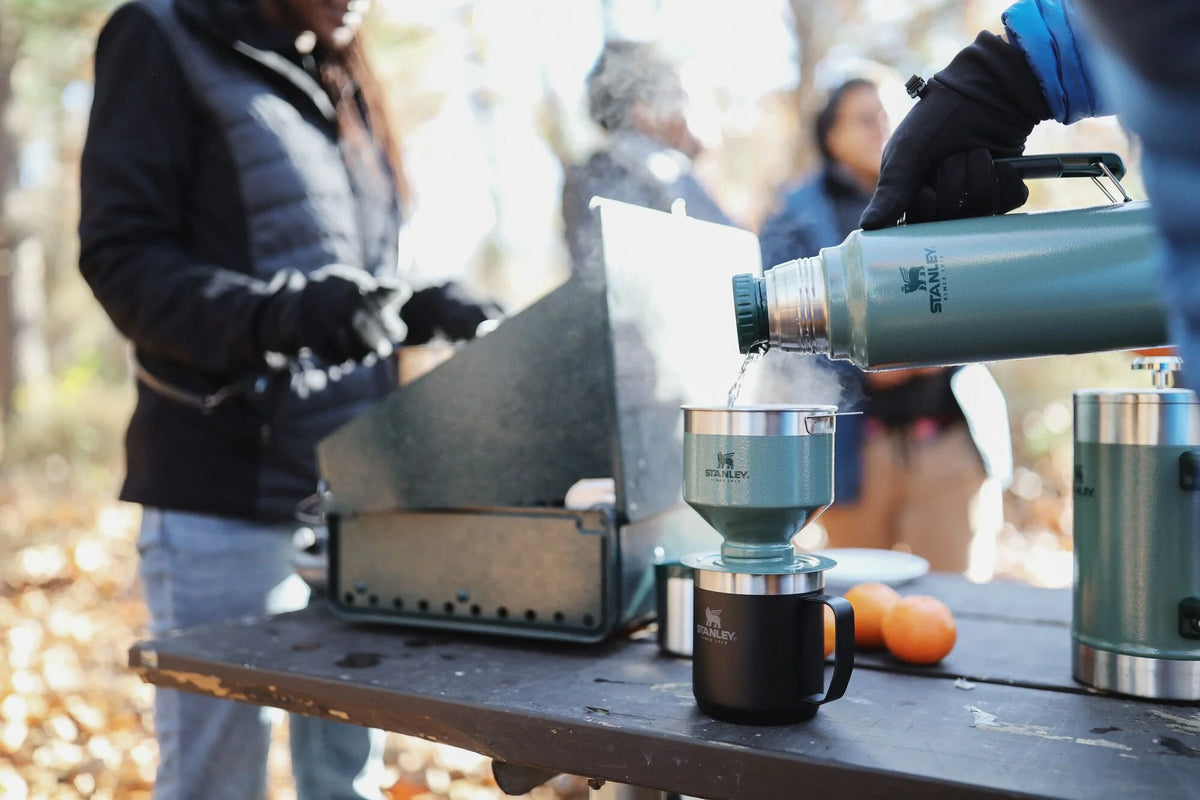 Stanley Classic Vacuum Insulated Stainless Steel Bottle, 2 qt