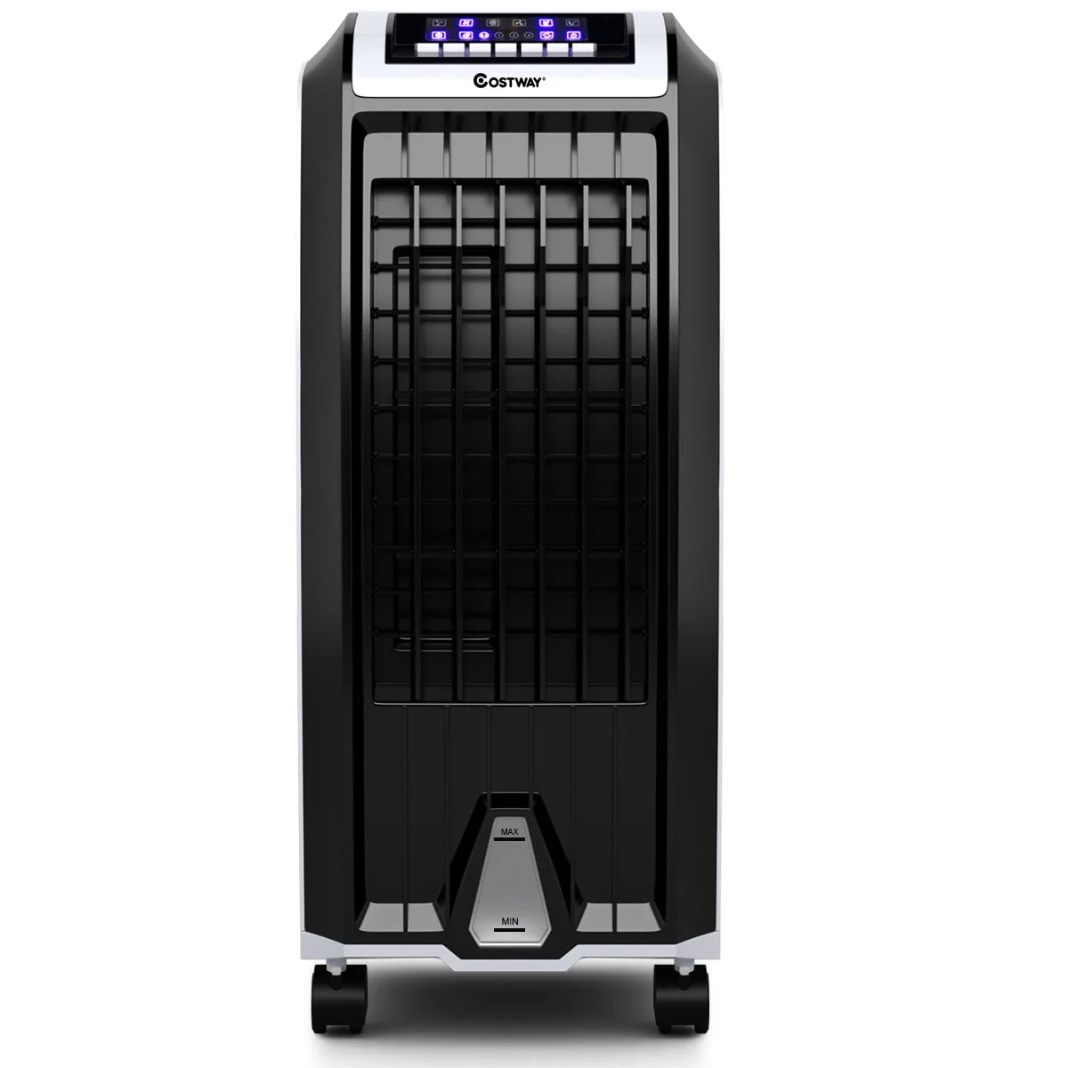Costway Evaporative Portable Cooler Fan Anion Humidify W/ Remote Control