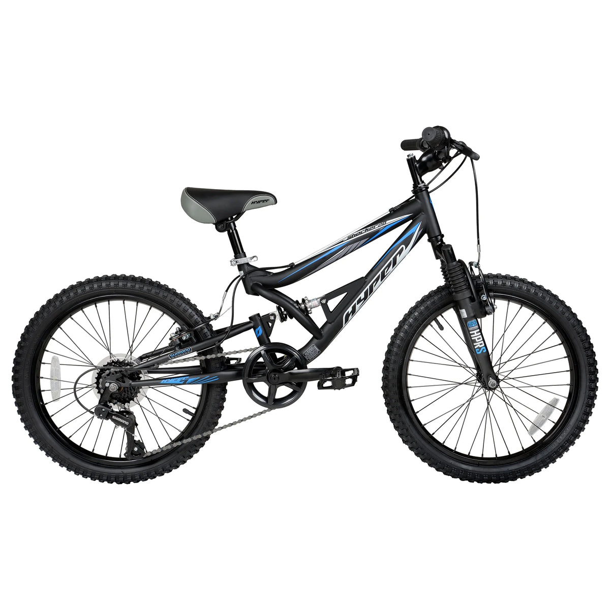 Bicycles 20" Boys Shocker Mountain Bike, Kids, Black