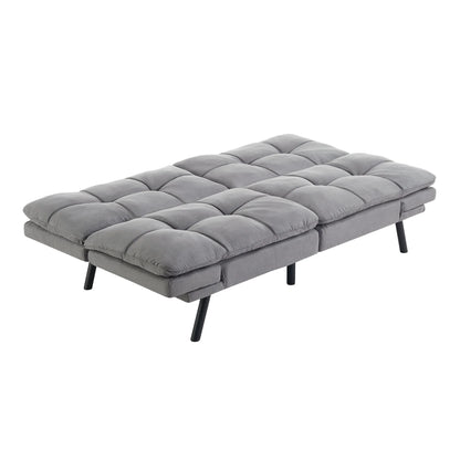 Mainstays Memory Foam Futon with 72",Black