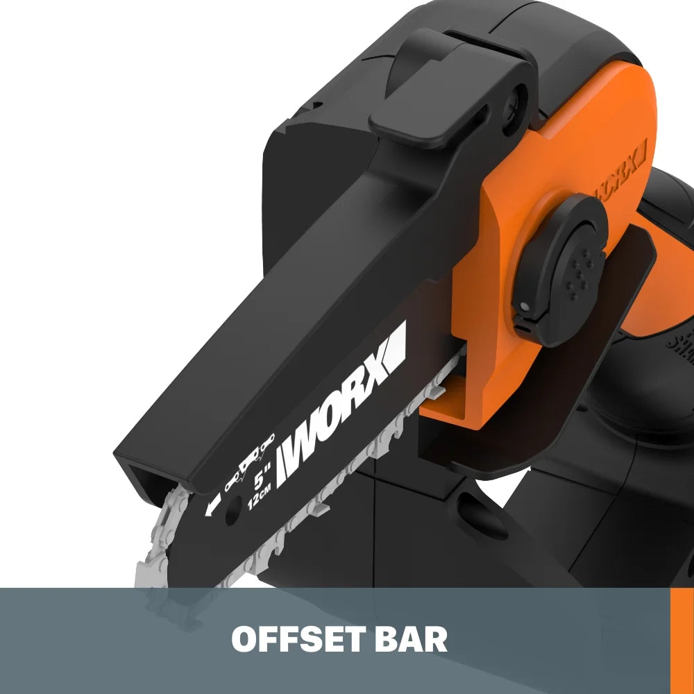 Worx WG324 20V Power Share 5" Cordless Pruning Saw