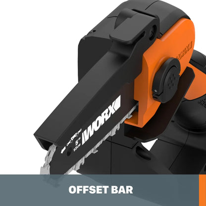 Worx WG324 20V Power Share 5" Cordless Pruning Saw