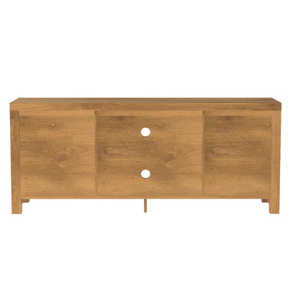 Walker Edison Modern Farmhouse Barn Door TV Stand for TVs up to 65", Grey Wash