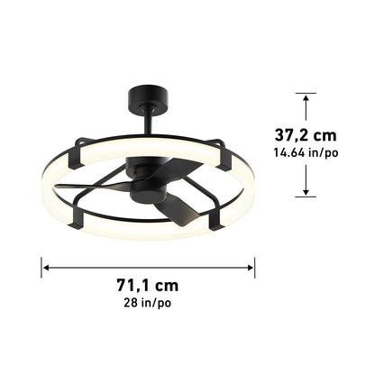 Artika Sunnyvale 28” Fandelier with Remote