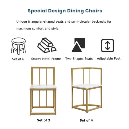 7-Piece Dining Table Set with 6Stools - Industrial Compact Kitchen Table & Chairs Sets, Space-Saving Design for Apartment, Small Space, Breakfast Nook