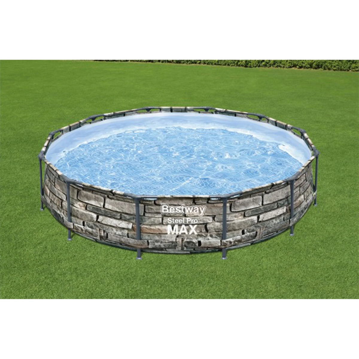 Bestway Steel Pro MAX 12' x 30" Above Ground Outdoor Swimming Pool Set
