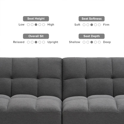 Mopio Aaron Futon Sofa Bed Old Rosa
