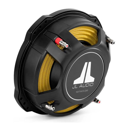 JL Audio 10TW3-D8 10" 400W RMS Dual 8-Ohm Voice Coil Shallow-Mount Car Subwoofer