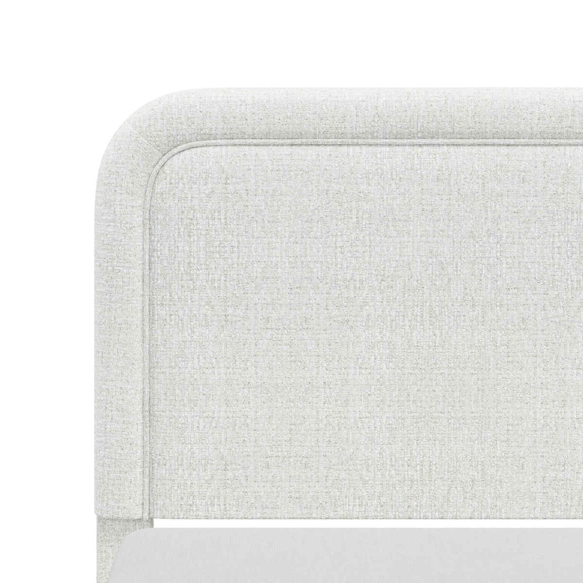 Better Homes & Gardens Juliet King Boucle Platform Bed, Ivory
