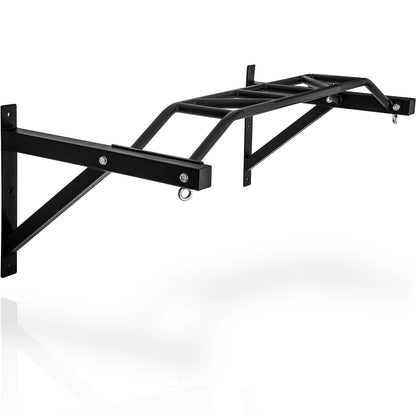 47" Pull Up Bar Wall Mounted Multi-Grip w/Hangers for Punching Strength Training20