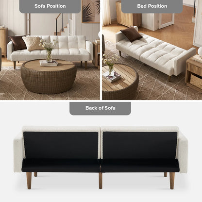 Mopio Aaron Futon Sofa Bed Old Rosa