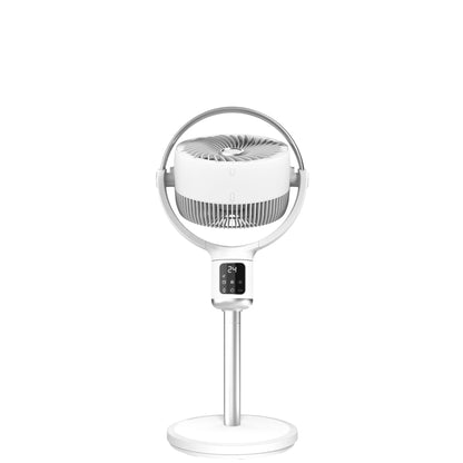 Lasko Whirlwind 7 24-Speed Orbital Motion 25ft/s Airflow Remote Control Pedestal Fan, APDC301