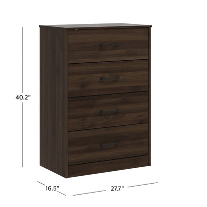 Mainstays Ardent 4 Drawer Dresser, Euro Oak