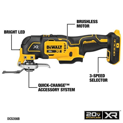 20V MAX Cordless 8 Tool Combo Kit, 20V MAX Cordless 3/8 in. Impact Wrench, and (2) 20V 2.0Ah Batteries