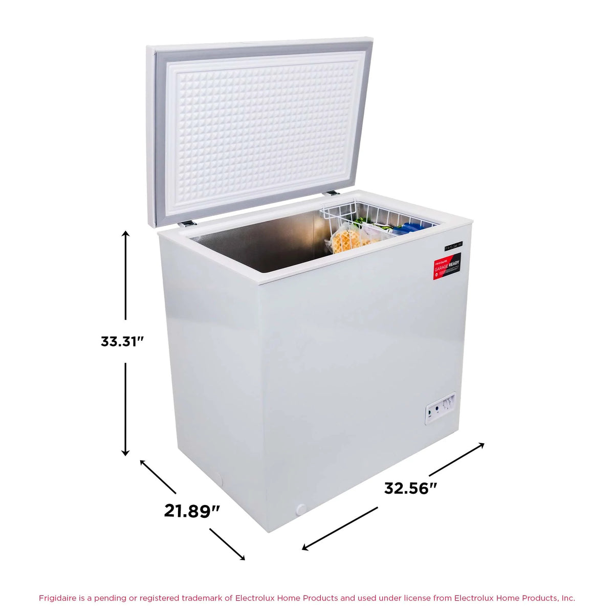 Frigidaire 7.0 Cu. ft. Chest Freezer, EFRF7003, White