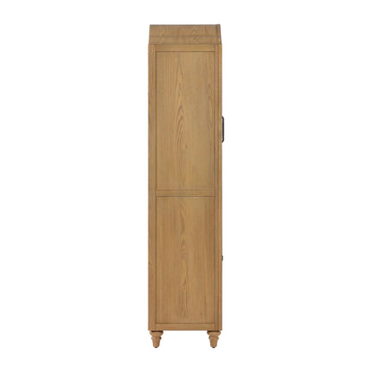 The Pioneer Woman Dining Hutch Cabinet, Medium Brown Finish