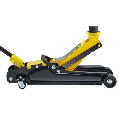2.5 Ton Low Profile Floor Jack - Heavy Duty Steel Hydraulic Pump for Cars & SUVs
