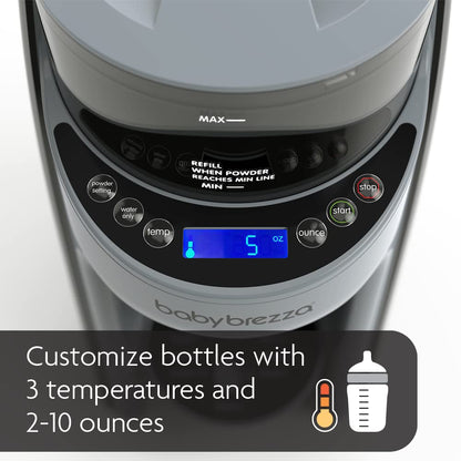 Baby Brezza Formula Pro Advanced Dispenser, Automatic Warm Formula Maker, BPA-Free, White