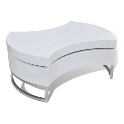 vidaXL Coffee Table Shape-Adjustable Side End Couch Storage Table Multi Colors