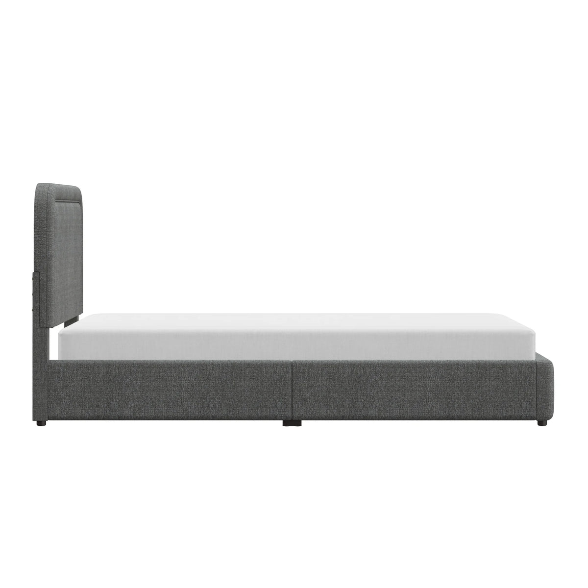 Better Homes & Gardens Juliet King Boucle Platform Bed, Ivory