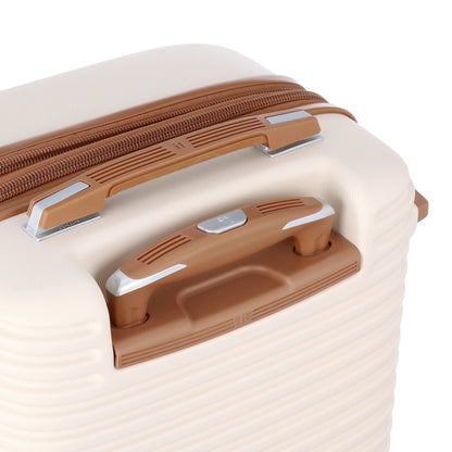 it luggage Replicating 21.5" Hardside Expandable Carry-on Spinner Luggage, Gray