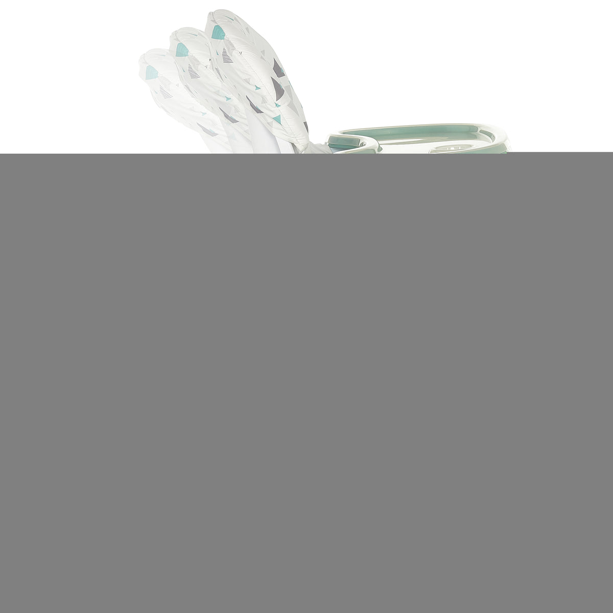 Dream On Me Jazz Highchair. Adjustable Height. Easy to clean in Green