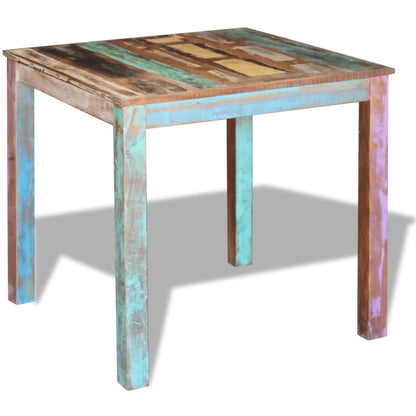 vidaXL Dining Table Kitchen Table Home Dining Room Table Solid Reclaimed Wood
