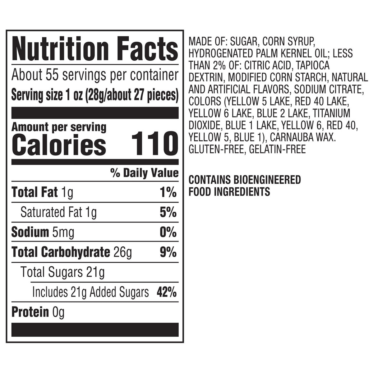 Skittles Bite Size Candies, Original, 54 oz