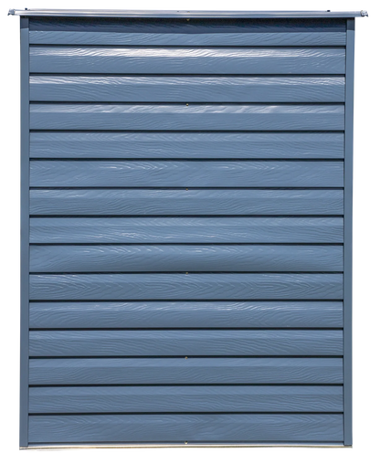 Arrow Select Steel Storage Shed Steel Storage Shed, 6x5, Charcoal
