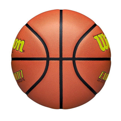Wilson Evolution Baloncesto de Juego Interior - Negro, Talla 7 - 29,5"