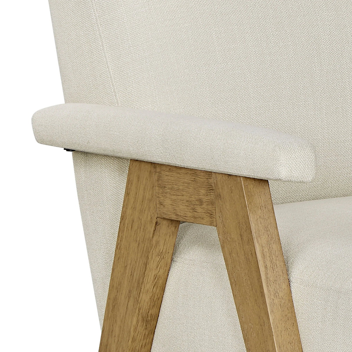 Better Homes & Gardens Ezra Accent Chair, Living Room, Cream