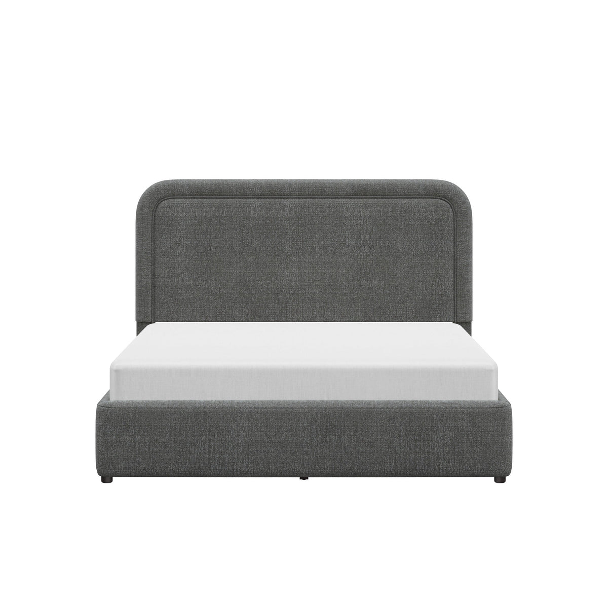 Better Homes & Gardens Juliet King Boucle Platform Bed, Ivory