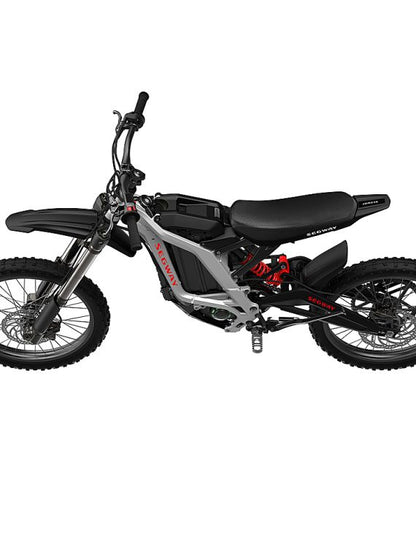 2025 Segway – Dirt eBike x260 w/74.6 mi Max Operating Range & 46.6 mph Max Speed – Silver