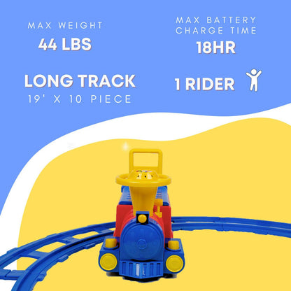 Talking Train 6-Volt Battery-Powered Ride-On