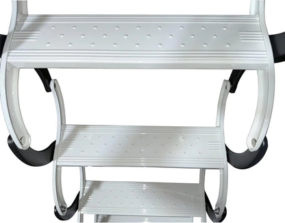 Attic Ladder Rough Opening Size 30 Inch x 30 Inch 12 Steps 9.8 Feet Height