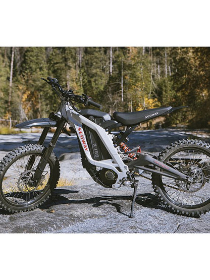 2025 Segway – Dirt eBike x260 w/74.6 mi Max Operating Range & 46.6 mph Max Speed – Silver