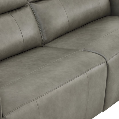 Henredon Keira Leather Zero-gravity Reclining Sofa