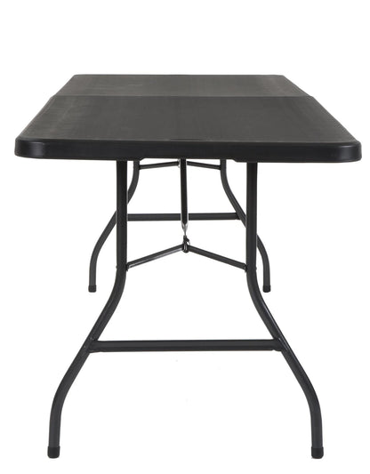 Cosco 8 Foot Centerfold Folding Table, White