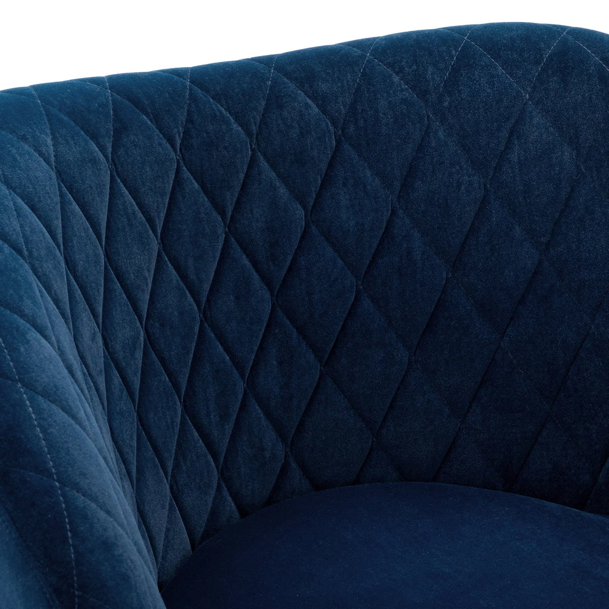 Duhome Accent Chair Single Sofa with Arm Velvet Blue 1 Pcs