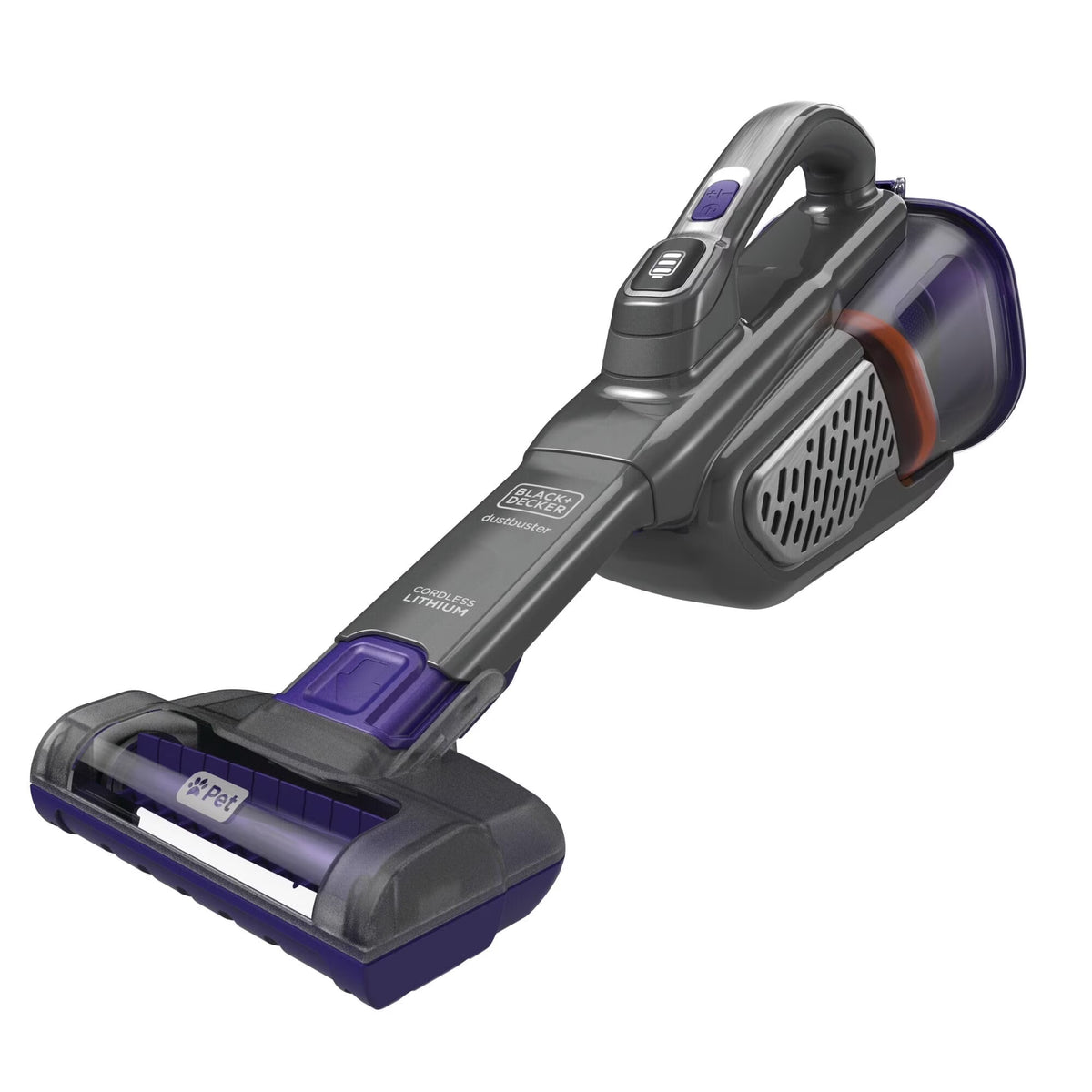 BLACK+DECKER dustbuster furbuster AdvancedClean+ Cordless Pet Handheld Vacuum, Home, Pet and Car Vacuum HHVK515JP07