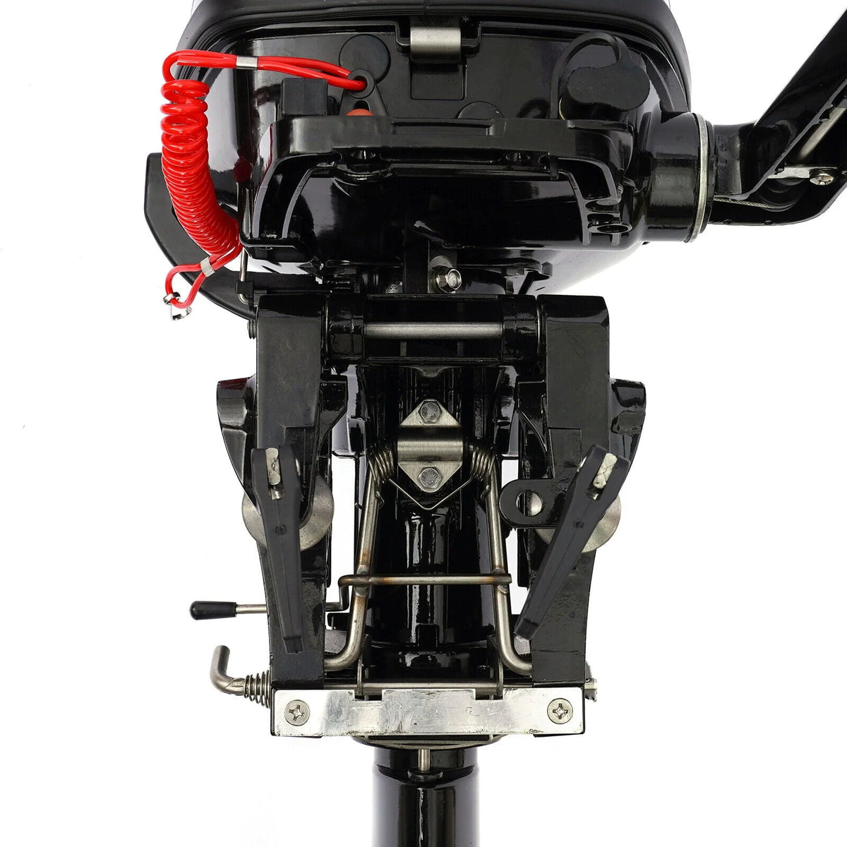 4Stroke 6.5HP Outboard Motor Marine Boat Engine Water Cooling CDI System 6.5HP 4-Stroke Outboard Motor Tiller control Boat Engine Water Cooling 123CC 4-Stroke 6.5HP Outboard Motor Boat Marine Engine