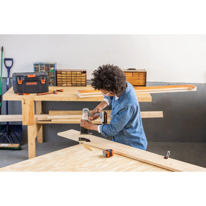 BLACK+DECKER 20V MAX* Matrix Cordless Combo Kit, 6-Tool, White And Orange, (BDCDMT1206KITWC)
