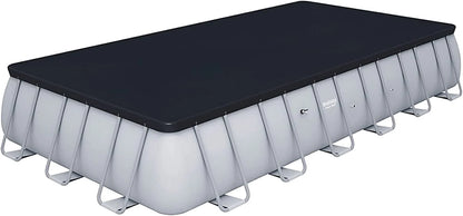Power Steel 24ft. Rectangular Pool Set