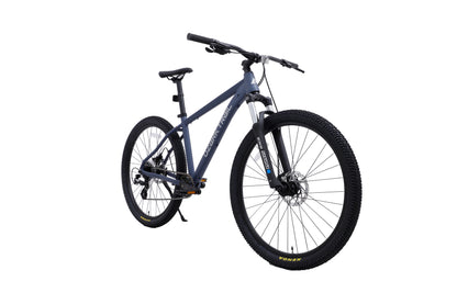 27.5" Ozark Trail M.2 Ridge Mountain Bike, Medium Frame, Fits Riders 5'3" - 5'8", Blue, Adult, Unisex