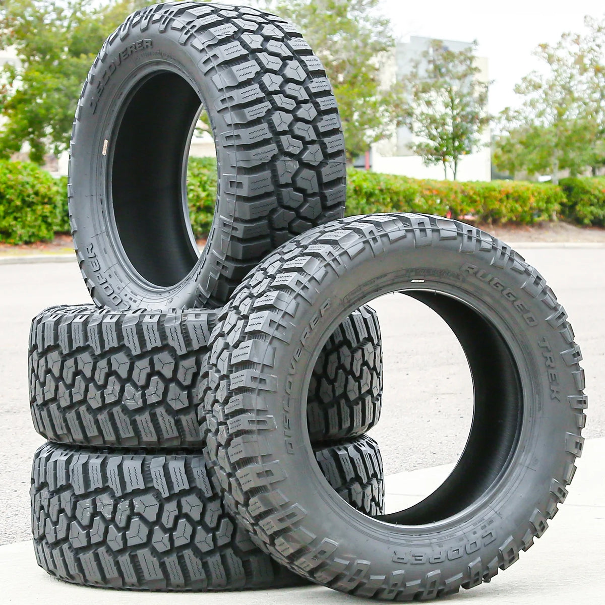 Set of 4 (FOUR) Cooper Discoverer Rugged Trek LT 285/70R17 E (10 Ply) R/T Rugged Terrain Tires Fits: 2021-23 Jeep Wrangler Unlimited Rubicon 392, 2018-20 Jeep Wrangler Unlimited Rubicon
