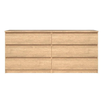 Home Square 3-Piece Set with Double Dresser and 2 Nightstands