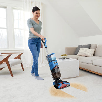 Shark? CarpetXpert? Upright Carpet & Area Rug Cleaner, Perfect for Pets, Lightweight & Powerful, Dirt, Grime, & Odor Removal, Carpet Shampooer, Cleaning Solution, Blue, EX121BRN