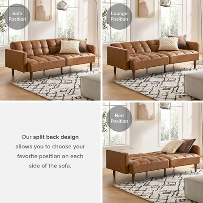 Mopio Aaron Futon Sofa Bed Old Rosa